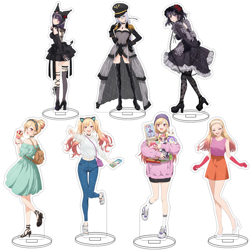 Anime Cosplay Dress - อะคริลิกอะนิเมะขนาด 16 ซม. ของสะสม My Dress-Up