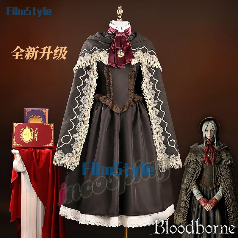 Anime Cosplay Dress - ตุ๊กตาคอสเพลย์เกมเครื่องแต่งกาย Bloodborne ตุ๊กตาลูกสาวแห่งจักรวาลชุดฮาโลวีน Carnival Party เล่นบทบาทเสื้อผ้า
