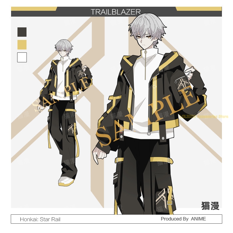 Anime Cosplay Swimsuit - ชุดคอสเพลย์เกม Honkai: Star Rail Trailblazer ซีรีส์แฟชั่นฤดูใบไม้ร่วง