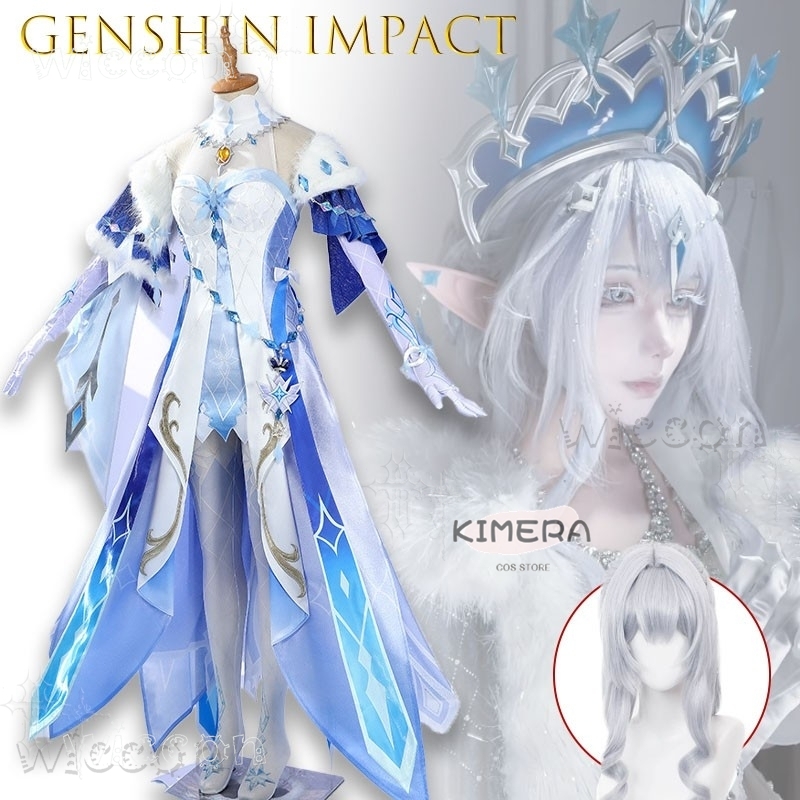 Anime Cosplay Outfits Female - ชุดคอสเพลย์ Genshin Impact อนาสตาเซีย ซาริตซา ครบเซ็ต