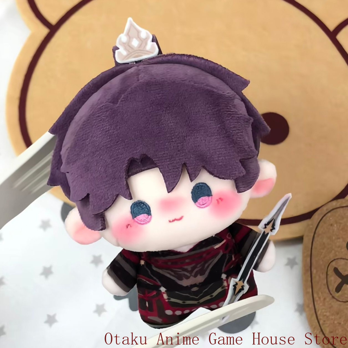 Anime Cosplay Kawaii - ตุ๊กตาผ้ากำมะหยี่ 10 ซม. ตัวละครราฟาเยลจากอนิเมะ Love and