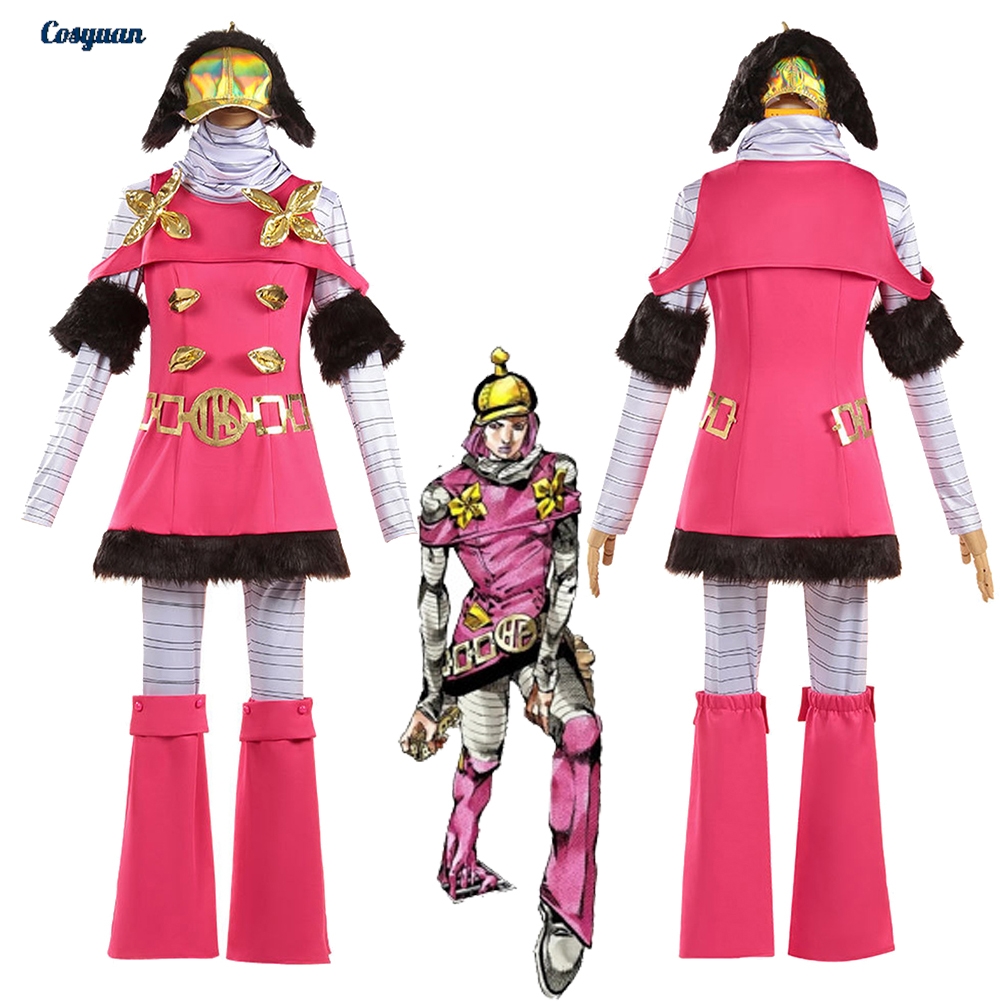 Cosplay Anime Jojo - อะนิเมะโจโจ้คอสเพลย์การผจญภัยที่แปลกประหลาดคอสเพลย์ฮอตแพนท์เสื้อผ้าปาร์ตี้ปลอมตัวสวมบทบาทเครื่องแต่งกายฮาโลวีนชุดคาร์นิวัลชุดสูท