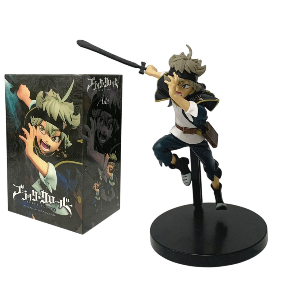 Black Clover Grimoire - ฟิกเกอร์อนิเมะแบล็คโคลเวอร์ขนาด 16 ซม. แอคชั่นฟิกเกอร์แอสต้า โนเอลล์ ซิลวา/ยามิ