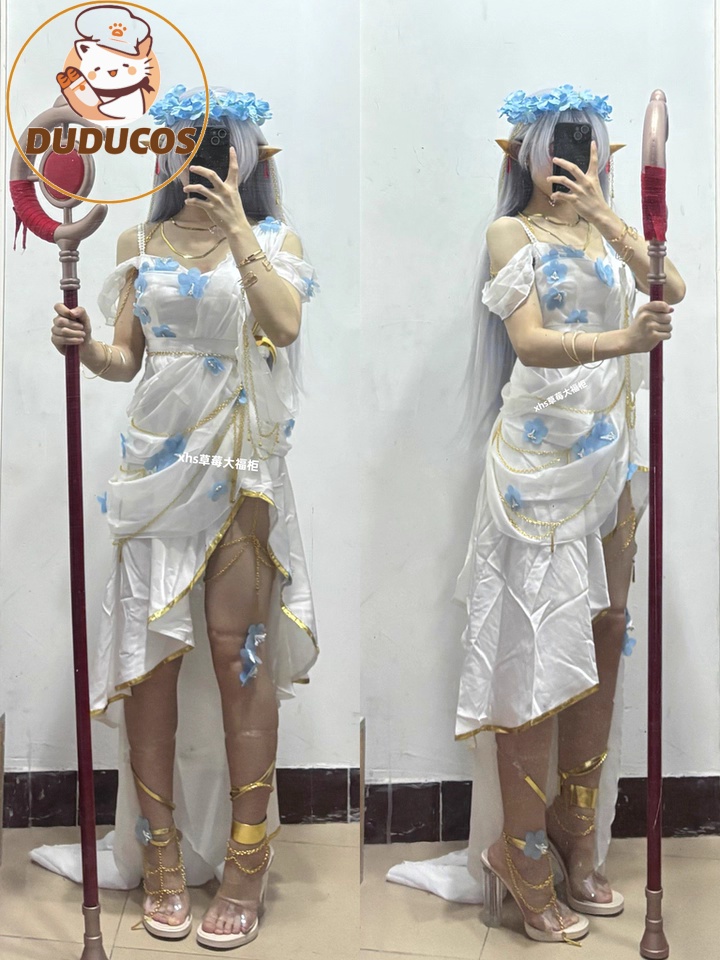 Anime Cosplay Dress - ชุดคอสเพลย์ฟรีเรน ดูจิน อนิเมะ DUDU-SR ชุดแม่มดหญิง ฟรีเรน