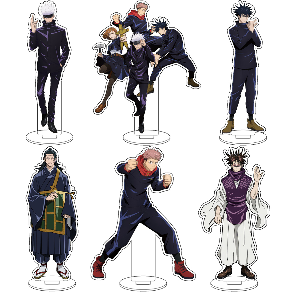 Anime Cosplay Rental - 16 ซม.อะนิเมะจูจุสึไคเซ็น โกโจ ซาโตรุ อิตาโดริ ยูจิ