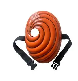 Anime Cosplay Obito - หน้ากากเรซิ่นแบบเต็มหน้าสำหรับงานปาร์ตี้ ใช้ได้ทั้งชายและหญิง ลายการ์ตูนญี่ปุ่น นักบุกรุกและโอบิโตะ นินจาอะคาสึกิ มาดาระ