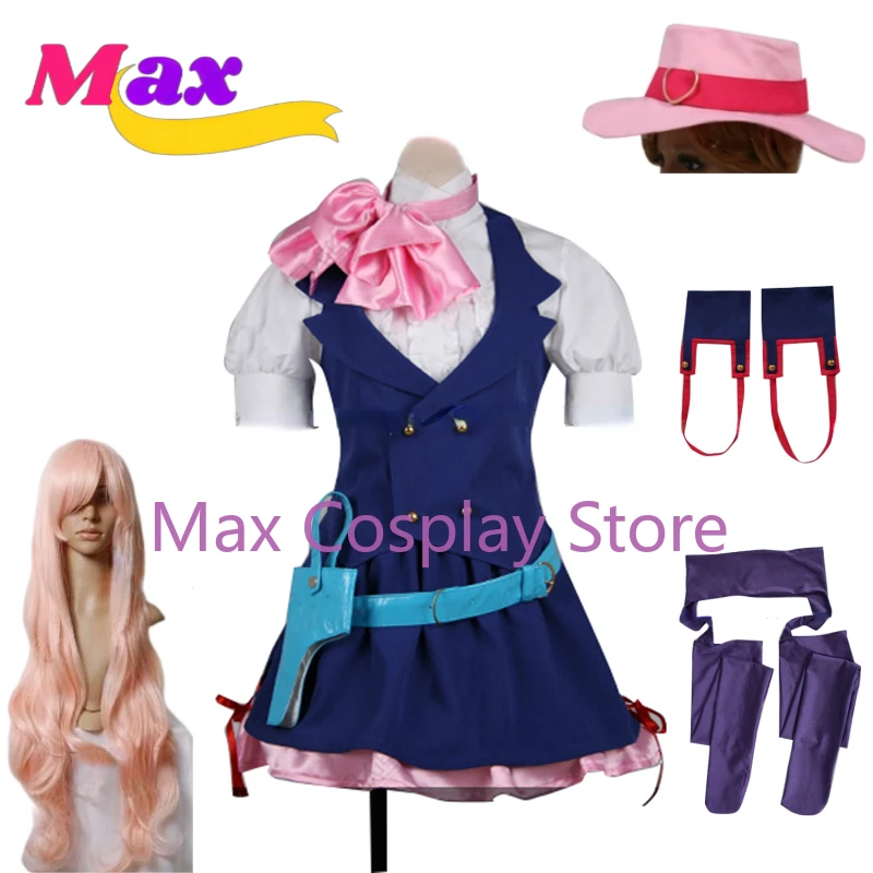Anime Cosplay Nome - มาโครส ฟรอนเทียร์ ภาพยนตร์: ชุดคอสเพลย์ของชีริล โนเมะ นักร้องปลอม