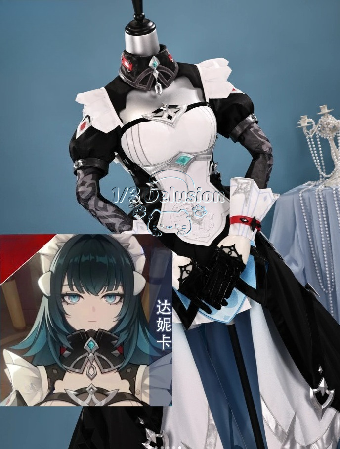 Anime Cosplay Outfits Female - ชุดคอสเพลย์ตัวละครหญิง ดานิกา สเนซนา จากรูปแบบเกมอนิเมะ Genshin Impact