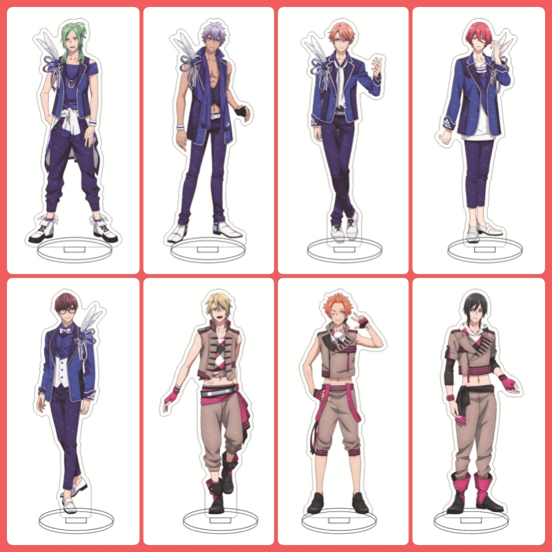 Anime Cosplay Nome - อะคริลิกสแตนด์ฟิกเกอร์อนิเมะ B-PROJECT ฮิคารุ โอซาริ/ทาสึฮิโระ โนเมะ/โมโมทาโร่ ออนไซ