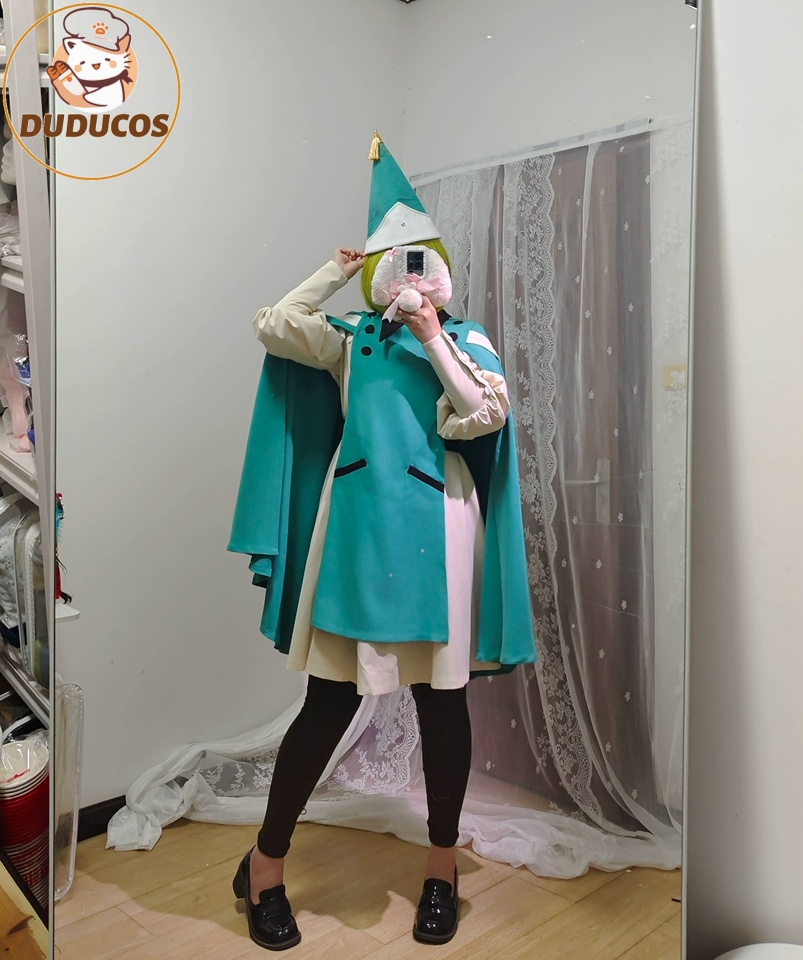 Anime Cosplay Dress - โคโค่คอสเพลย์เครื่องแต่งกายอะนิเมะหมวกแม่มดอาเทลิเยร์คอสเพลย์【XS-XL】DUDU-SR น่ารักโคโค่คอสเพลย์ขนาดบวก