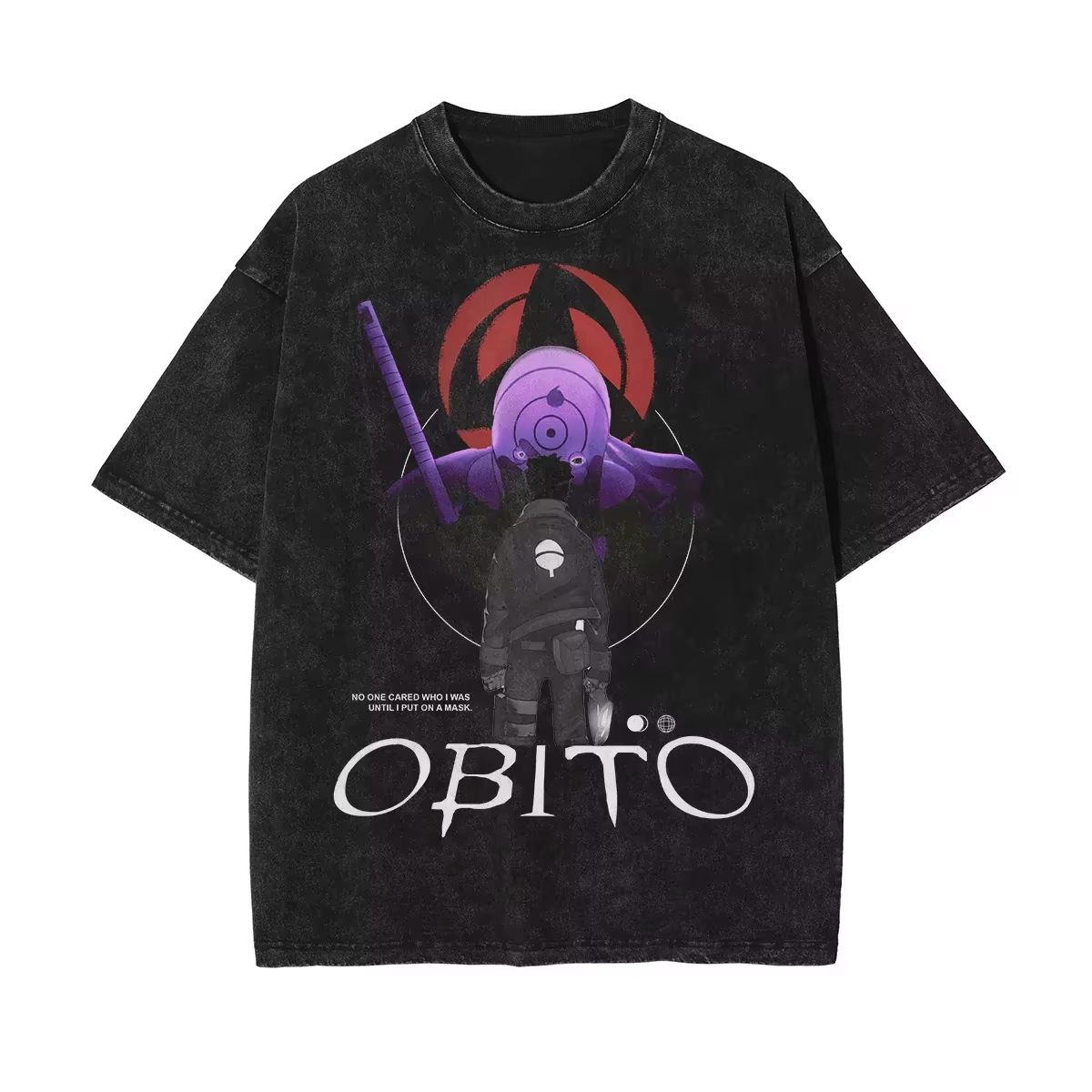 เสื้อยืดโอเวอร์ไซส์ลาย Naruto  - Anime Cosplay Obito บทวิจารณ์และราคา