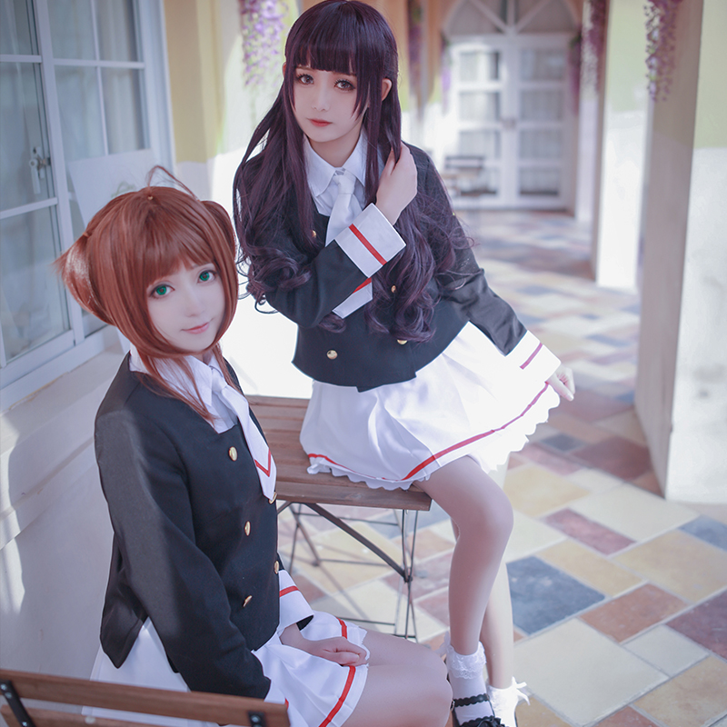 ซากุระคิโนโมโตะคอสเพลย์ชุดนักเ - Anime Cosplay Easy บทวิจารณ์และราคา