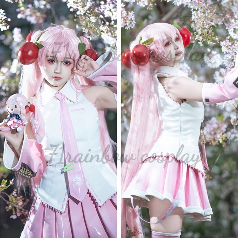 ชุดคอสเพลย์ซากุระ มิคุ ชุดยูนิ - Anime Cosplay Easy บทวิจารณ์และราคา
