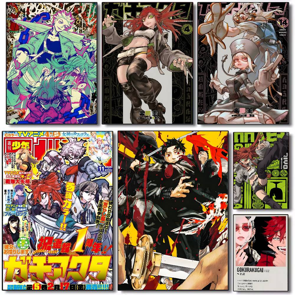 อะนิเมะ G-GACHIAKUTA โปสเตอร์ศ - Black Clover Grimoire บทวิจารณ์และราคา