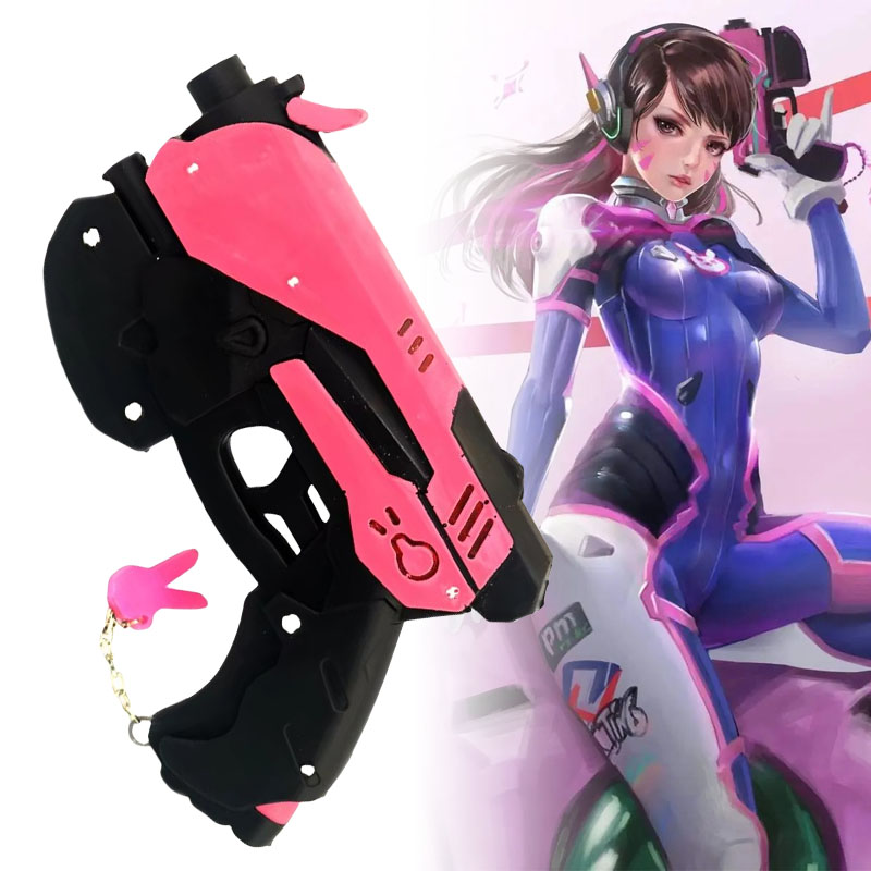 ขนาดจริง D.Va ปืนอาวุธ Hana So - Anime Cosplay Real บทวิจารณ์และราคา