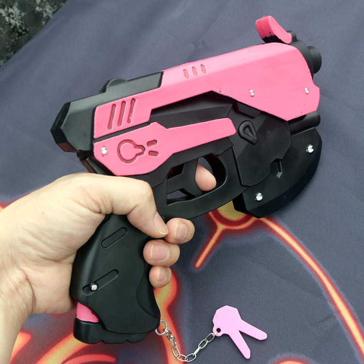 ขนาดจริง D.Va ปืนอาวุธ Hana So - Anime Cosplay Real บทวิจารณ์และราคา