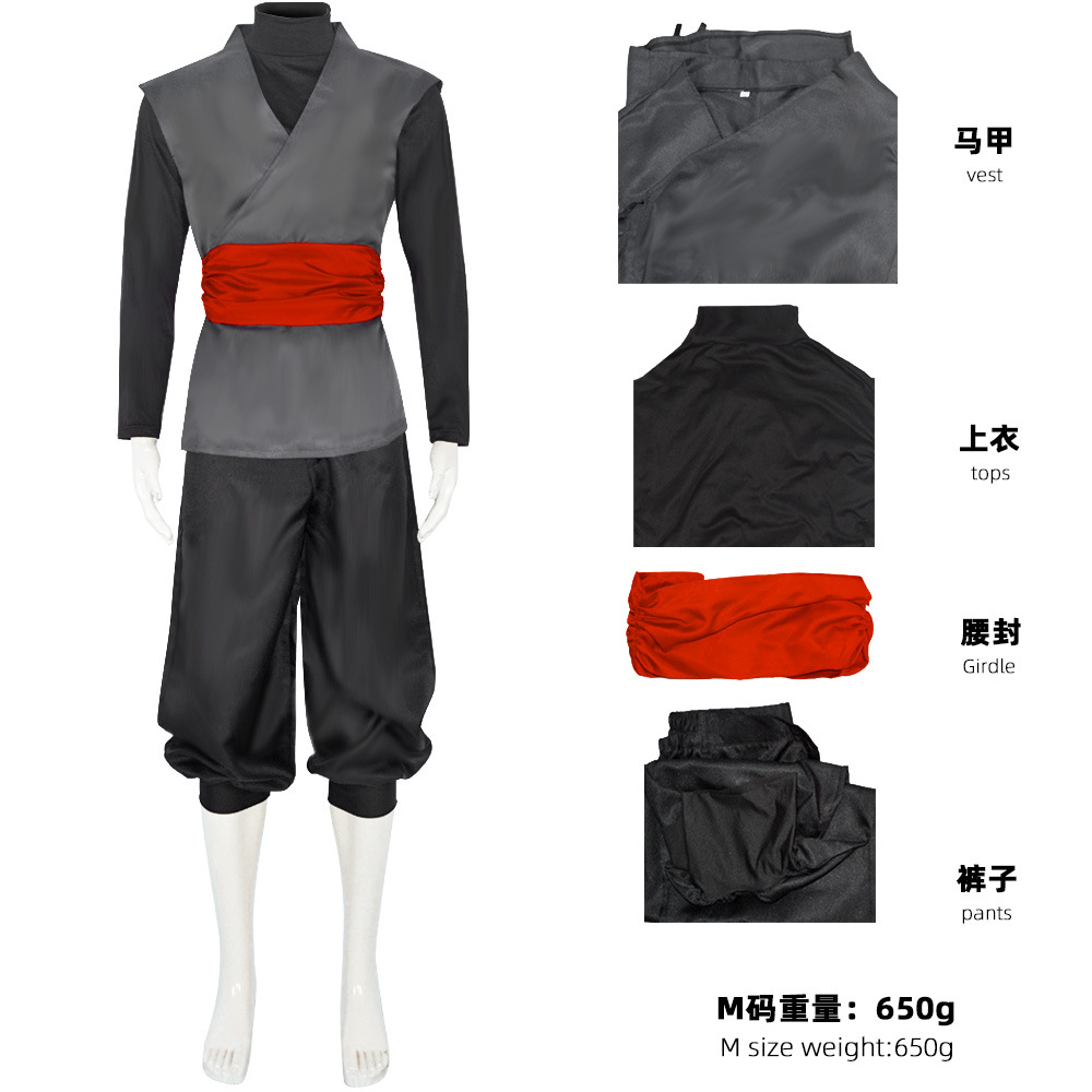 บุรุษสีดำคอสเพลย์อะนิเมะกังฟูช - Anime Cosplay Roleplay บทวิจารณ์และราคา