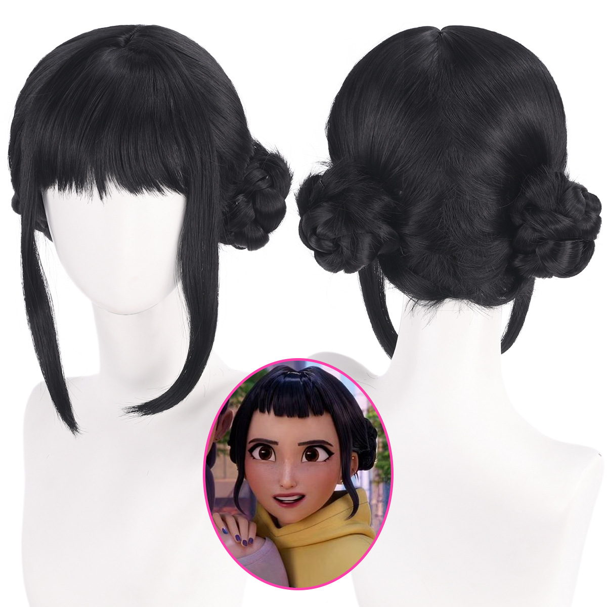 วิกผมคอสเพลย์โซอี้ 33 ซม. ผมสี - Anime Zoey Cosplay บทวิจารณ์และราคา