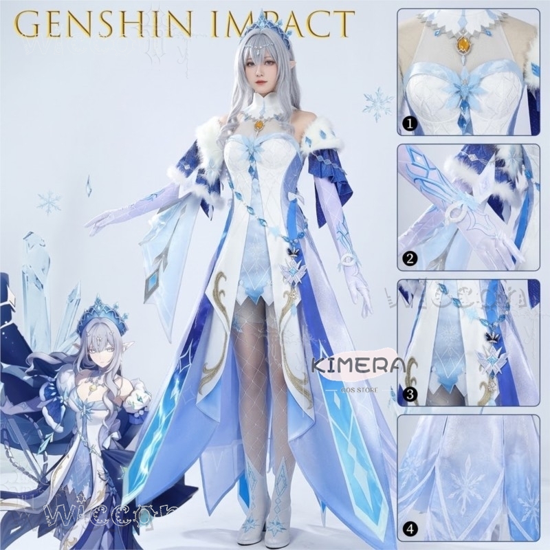 ชุดคอสเพลย์ Genshin Impact อนา - Anime Cosplay Outfits Female บทวิจารณ์และราคา