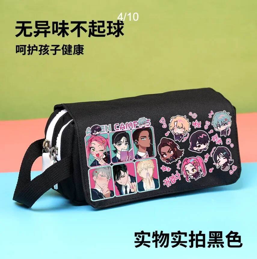 กระเป๋าใส่ดินสอผ้าแคนวาสลายการ - Anime Cosplay Kawaii บทวิจารณ์และราคา