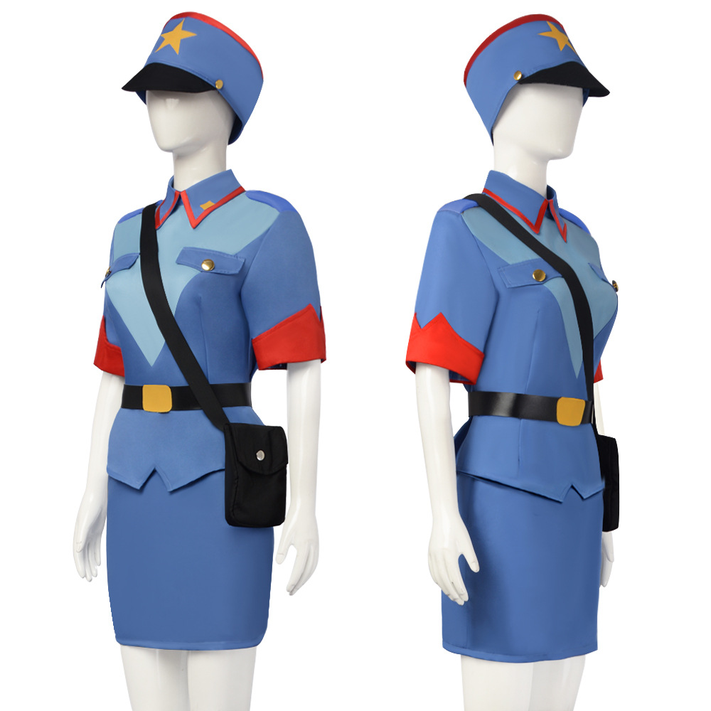 ชุดคอสเพลย์เจ้าหน้าที่ตำรวจหญิ - Anime Cosplay Outfits Female บทวิจารณ์และราคา
