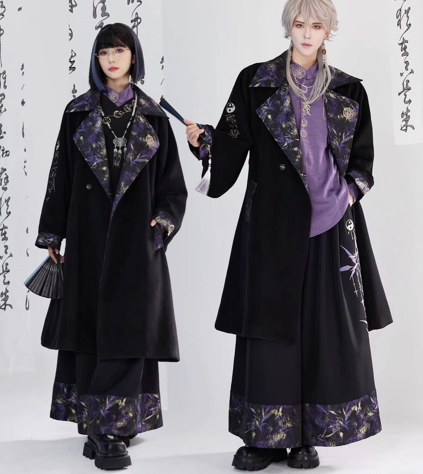 เสื้อโค้ทผ้าขนสัตว์ปักลายสไตล์ - Anime Cosplay In Chinese บทวิจารณ์และราคา