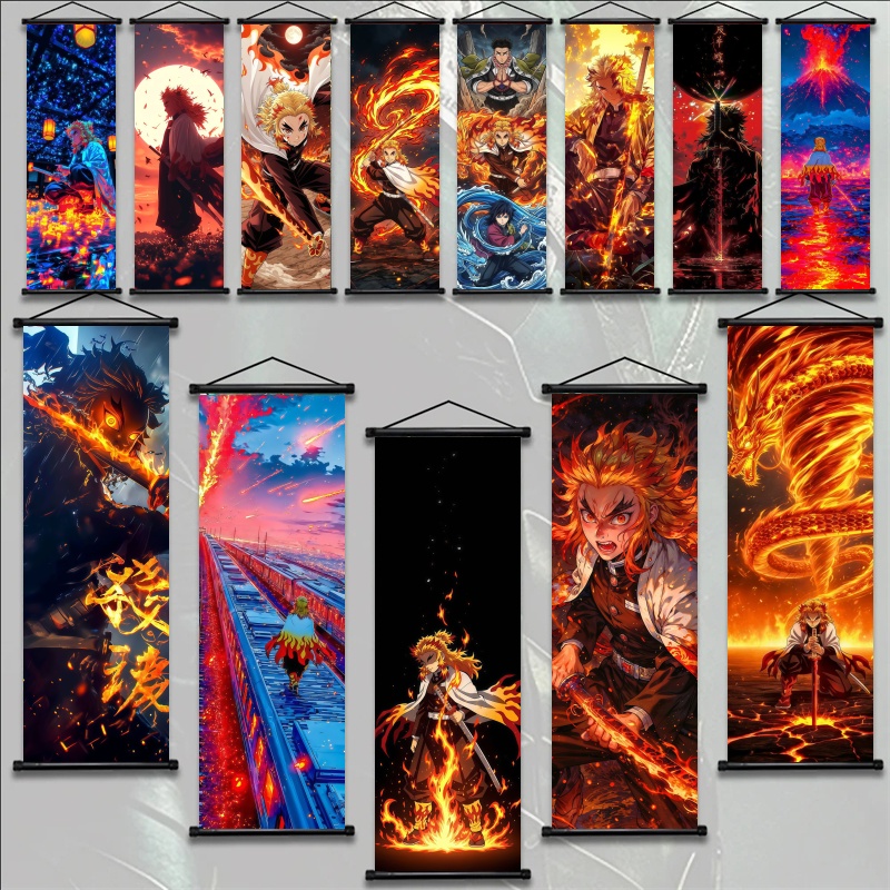 ผ้าพิมพ์ลายอนิเมะ Demon Slayer - Anime Cosplay Props บทวิจารณ์และราคา
