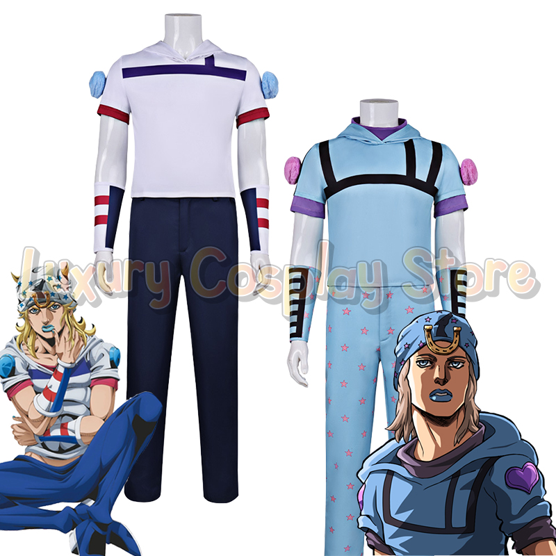 อะนิเมะโจโจ้ แอดเวนเจอร์ สตีล  - Cosplay Anime Jojo บทวิจารณ์และราคา
