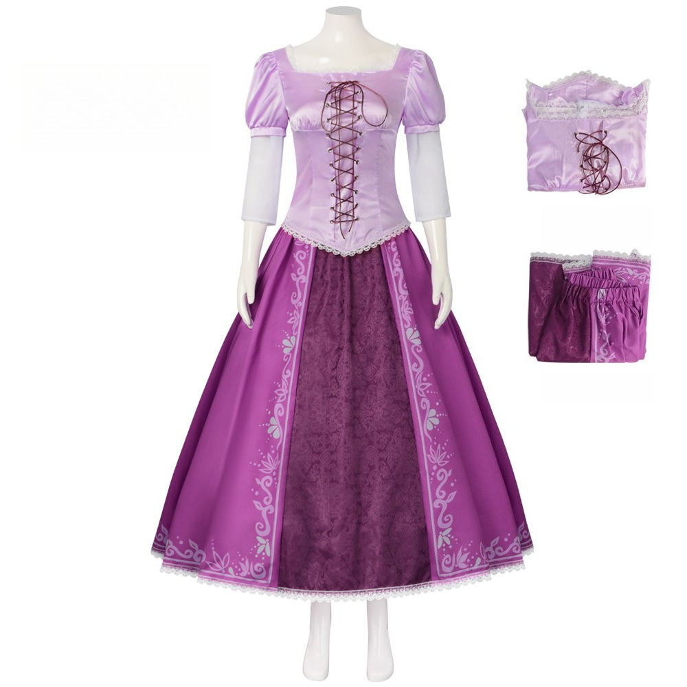 ชุดคอสเพลย์ฮาโลวีน ราพันเซล แอ - Anime Cosplay Romance บทวิจารณ์และราคา
