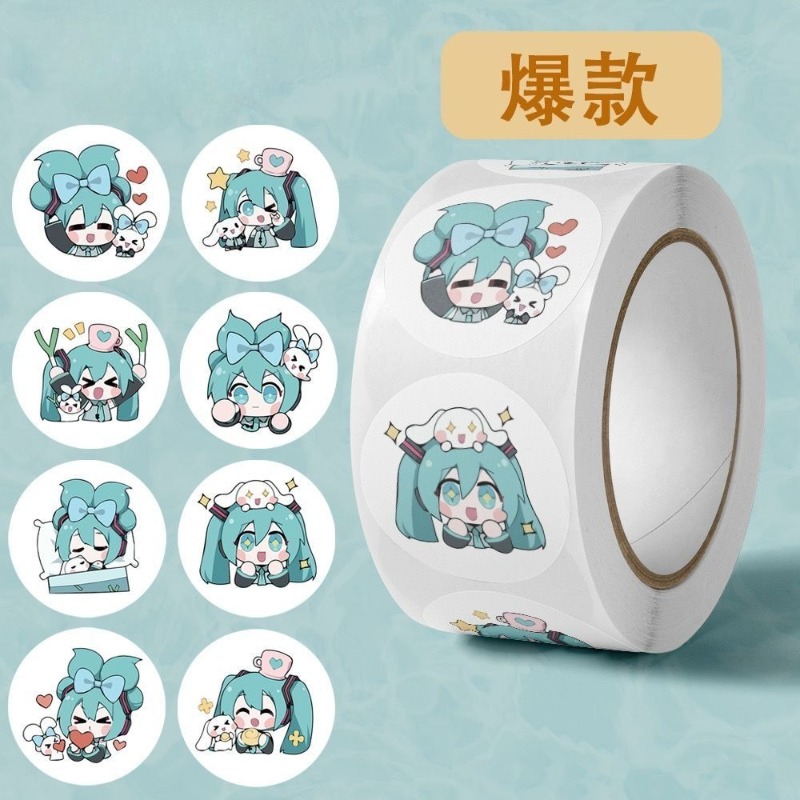 สติกเกอร์ฮัตสึเนะ มิกุ น่ารักส - Cosplay Anime N บทวิจารณ์และราคา