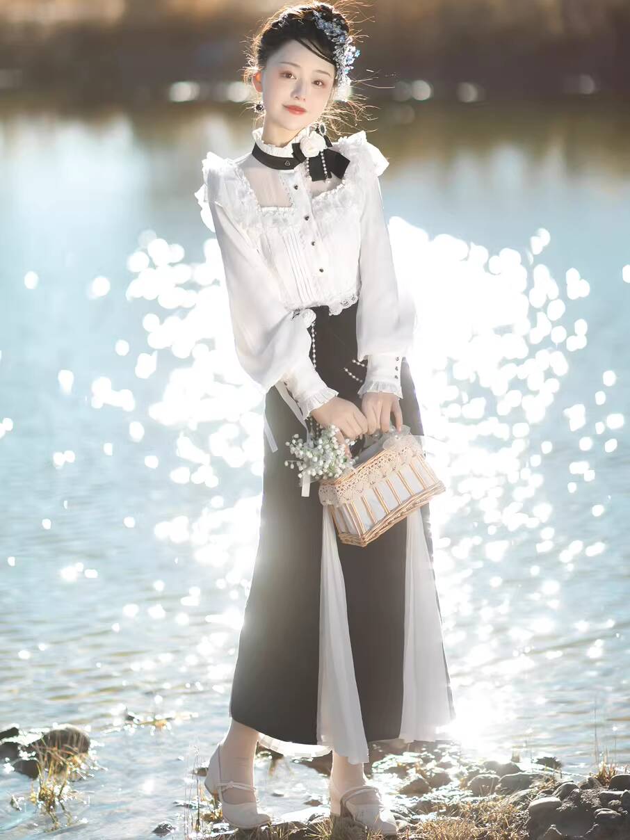 ชุดฮั่นฝูสไตล์จีนแบบใหม่สำหรับ - Anime Cosplay In Chinese บทวิจารณ์และราคา