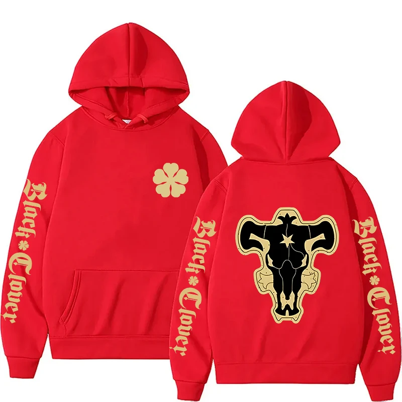 เสื้อฮู้ดพิมพ์ลายหนังวัวสีดำสุ - Black Clover Grimoire บทวิจารณ์และราคา